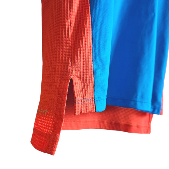 2 PACK! Nike DriFit Quick Dry TShirts Red Blue Boy's Size Medium - Picture 8 of 12